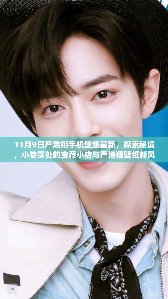 严浩翔手机壁纸新风尚,探索秘境,小巷深处的宝藏小店