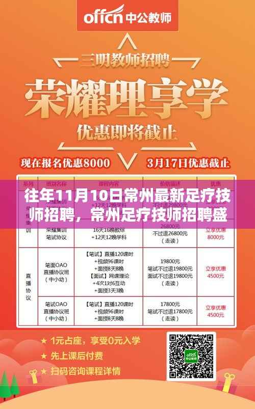 历年十一月十日的常州足疗技师招聘盛况回顾与揭秘,人才盛宴一览无余