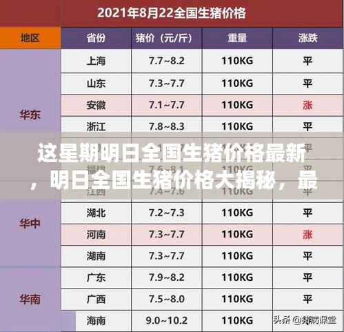 明日全国生猪价格最新动态，行情分析与预测揭秘