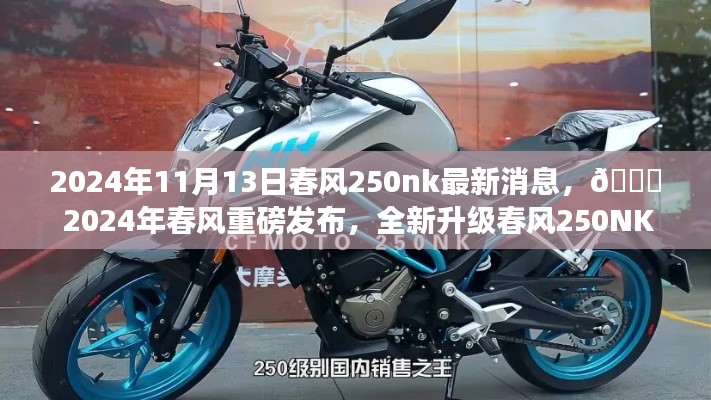 🌟春风250NK最新动态,2024年重磅发布,全新升级消息揭秘🌟