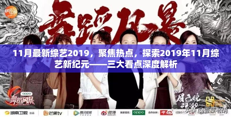 聚焦热点,深度解析三大看点,探索2019年11月综艺新纪元