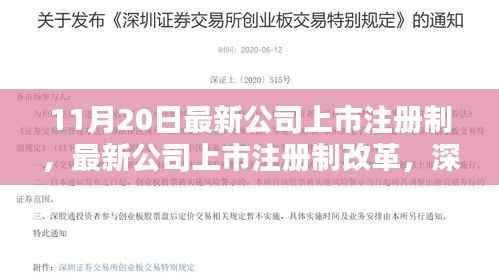 最新公司上市注册制改革深度探析与观点阐述,11月20日全新解读