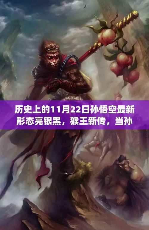 孙悟空的亮银黑新形态,猴王新传的心灵与自然美景之旅