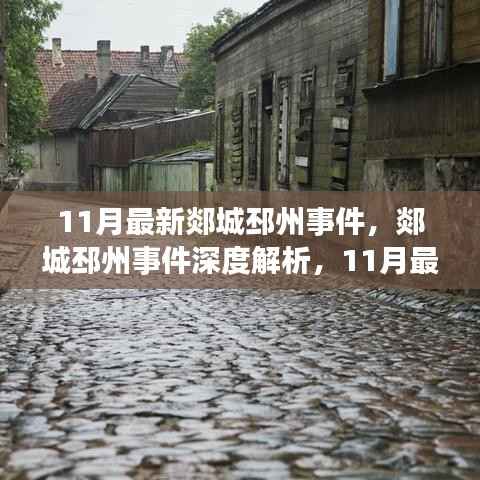11月最新郯城邳州事件,郯城邳州事件深度解析,11月最新进展及影响