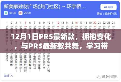PRS最新款,拥抱变化,共舞学习之旅,自信与成就感的源泉