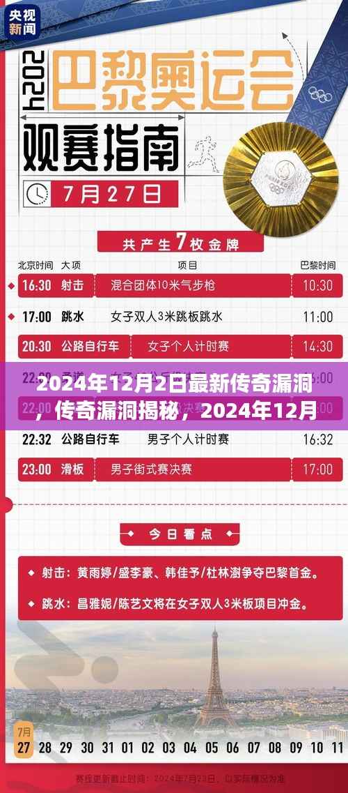 传奇漏洞揭秘，2024年网络风云变幻