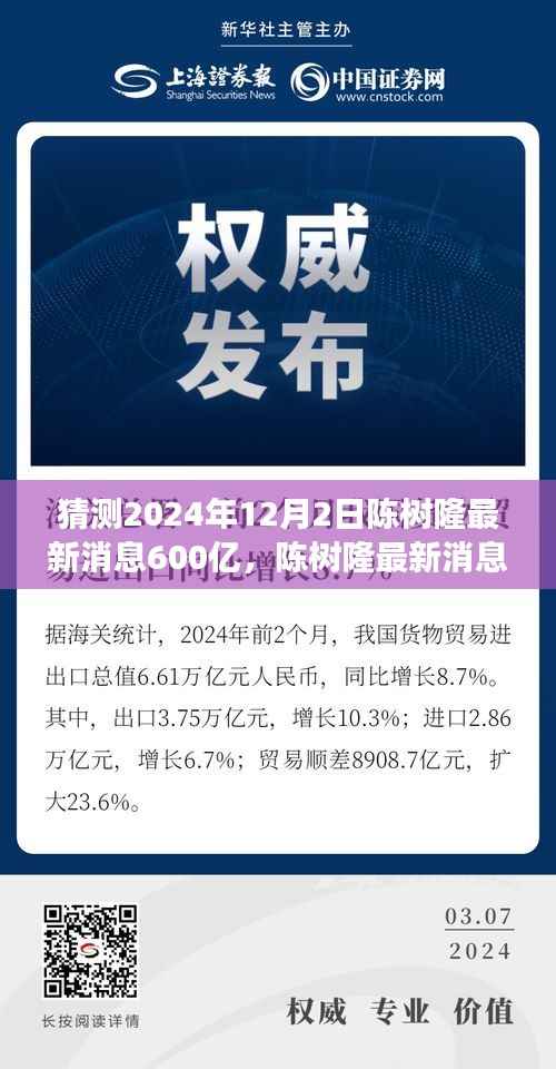 陈树隆最新消息深度解读,预测陈树隆在2024年12月2日的动向与关于那笔600亿的最新预测