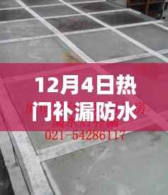 12月4日全新智能补漏防水科技,滴水不漏重塑生活品质!