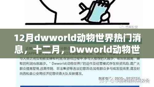 Dwworld动物世界十二月璀璨瞬间,热门消息回顾与影响