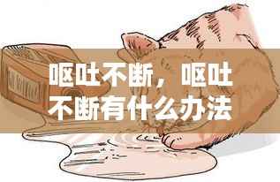 呕吐不断,呕吐不断有什么办法