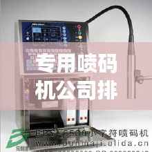 专用喷码机公司排行榜TOP几家,行业影响力深度解析!