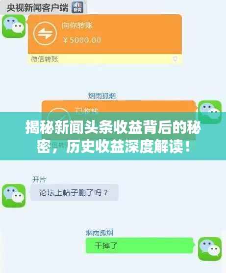 揭秘新闻头条收益背后的秘密,历史收益深度解读!