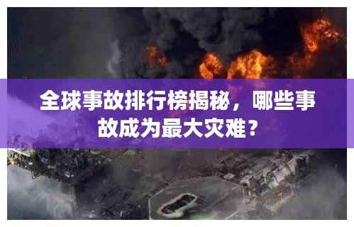 全球事故排行榜揭秘,哪些事故成为最大灾难?