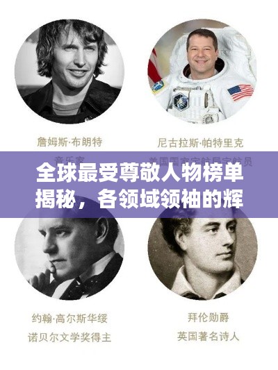 全球最受尊敬人物榜单揭秘,各领域领袖的辉煌之路探索