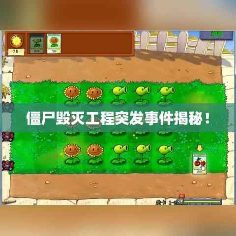 僵尸毁灭工程突发事件揭秘!