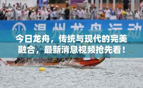 今日龙舟,传统与现代的完美融合,最新消息视频抢先看!