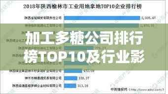 加工多糖公司排行榜TOP10及行业影响力解析